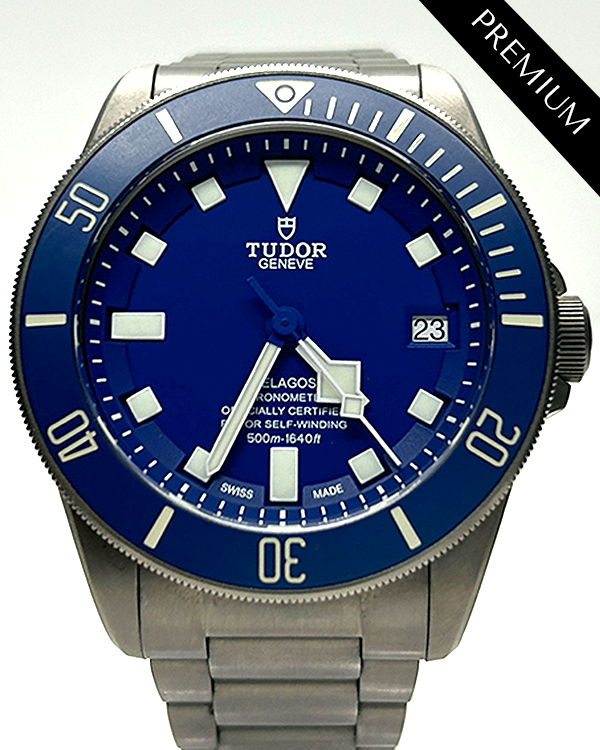 2016 Tudor Pelagos 42MM Blue Dial Titanium Bracelet (25600TB)