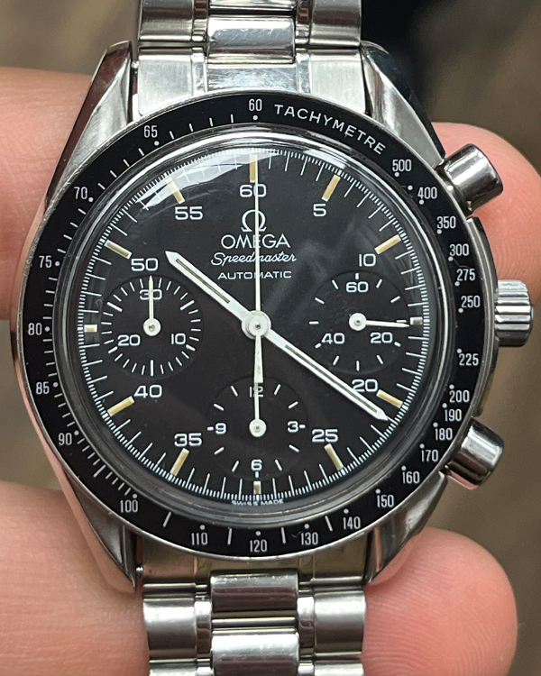 Omega Speedmaster Reduced 39MM Black Dial Steel Bracelet (3510.50.00)