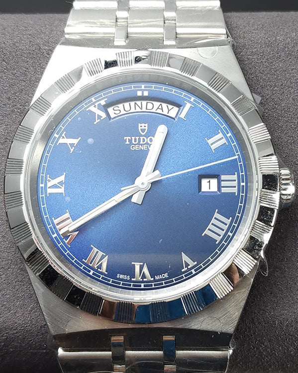 2024 Tudor Royal Day-Date 41MM Blue Dial Steel Bracelet (28600)