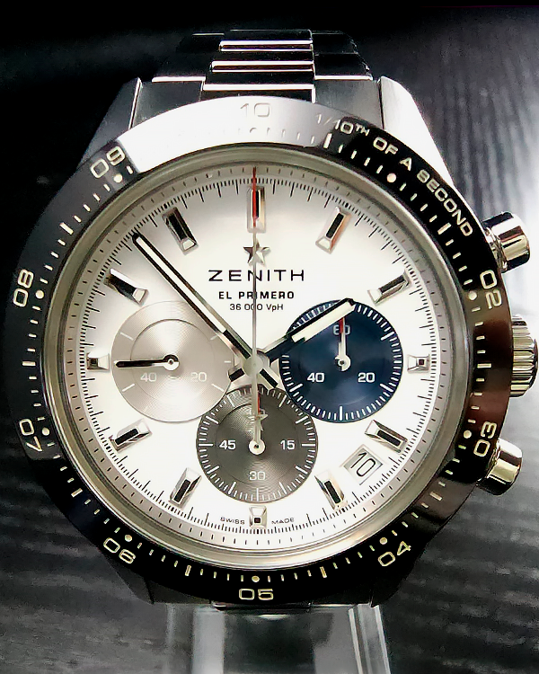 2021 Zenith Chronomaster Sport 41MM White Dial Steel Bracelet (03.3100.3600/69.M3100)