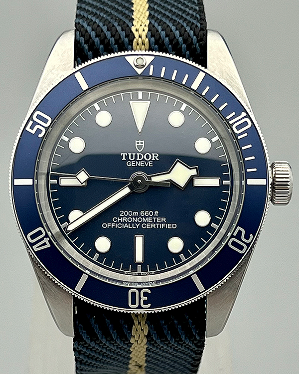 No Reserve - 2021 Tudor Black Bay Fifty-Eight 39MM Blue Dial Textile Strap (79030B)