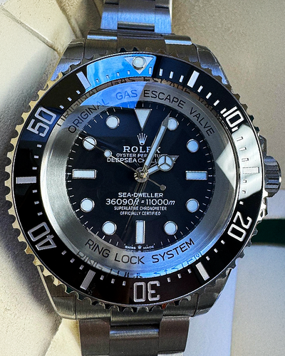 2024 Rolex Sea-Dweller Deepsea Challenge 50MM Black Dial Titanium Bracelet (126067)