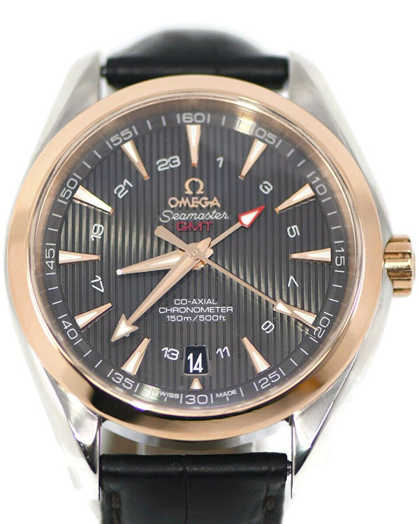 2019 Omega Seamaster Aqua Terra 150M 43MM Grey Dial Leather Strap (231.23.43.22.06.001)