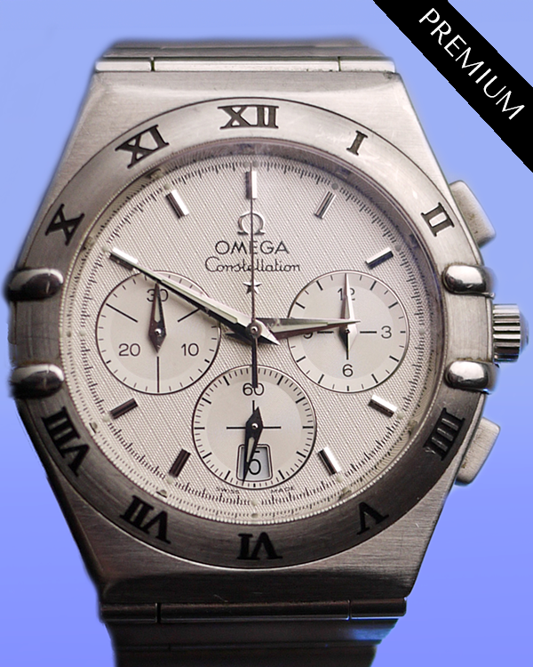 Omega Constellation Double Eagle 39MM Quartz White Dial Steel Bracelet (1542.30.00)