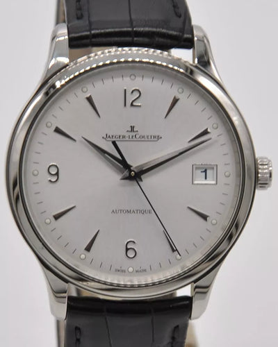 2022 Jaeger-LeCoultre Master Control Date 40MM Silver Dial Leather Strap (Q4018420)