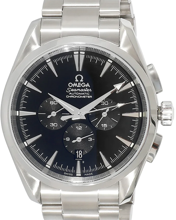 2007 Omega Seamaster Aqua Terra 42.2MM Black Dial Steel Bracelet (2512.50.00)