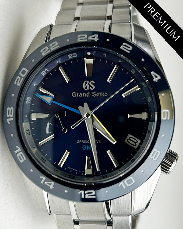 No Reserve - 2022 Grand Seiko Sport Collection 40.5MM Blue Dial Steel Bracelet (SBGE255G)