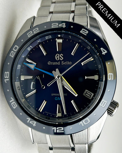 No Reserve - 2022 Grand Seiko Sport Collection 40.5MM Blue Dial Steel Bracelet (SBGE255G)