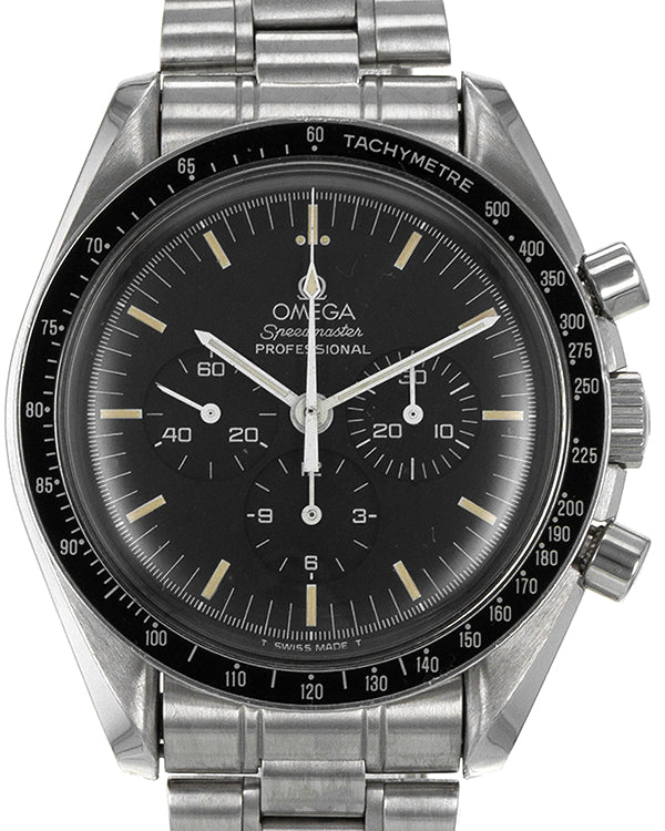 Omega Speedmaster Professional Moonwatch 42MM Black Dial Steel Bracelet (3590.50)