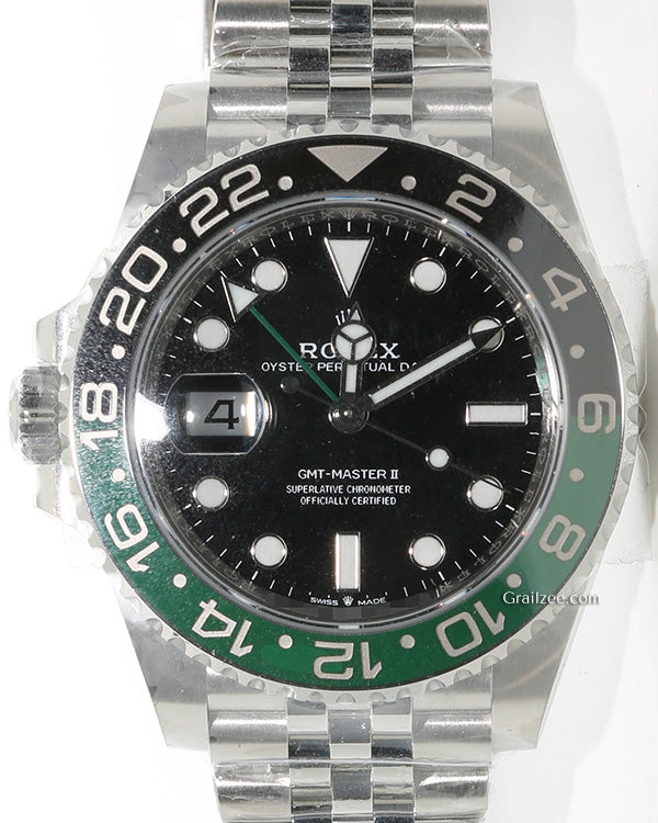 2024 Rolex GMT-Master II "Sprite" 40MM Black Dial Jubilee Bracelet (126720VTNR)