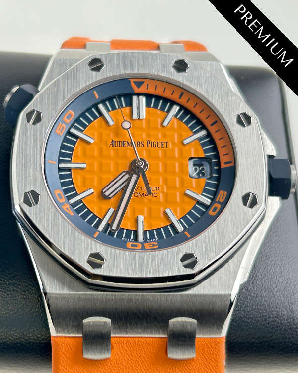 2017 Audemars Piguet Royal Oak Offshore Diver L.E. 42MM Orange Dial Rubber Strap (15710ST.OO.A070CA.01)