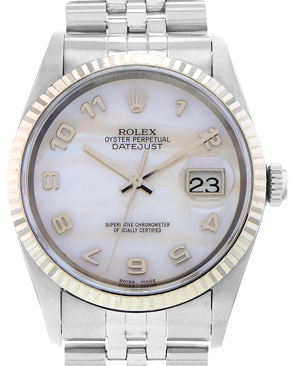 Rolex Datejust 36MM Mother of Pearl Dial Jubilee Bracelet (16234NA)