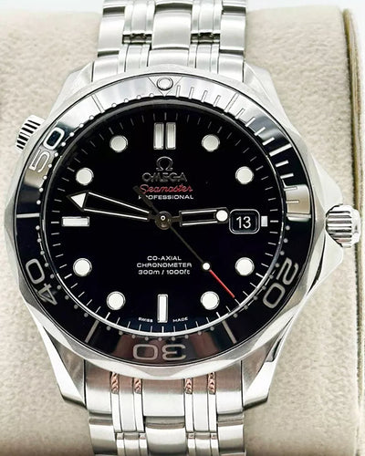 Omega Seamaster Diver 300M 41MM Black Dial Steel Bracelet (212.30.41.20.01.003)