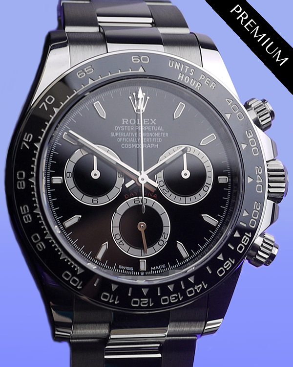 2024 Rolex Cosmograph Daytona 40MM Black Dial Oyster Bracelet (126500LN)