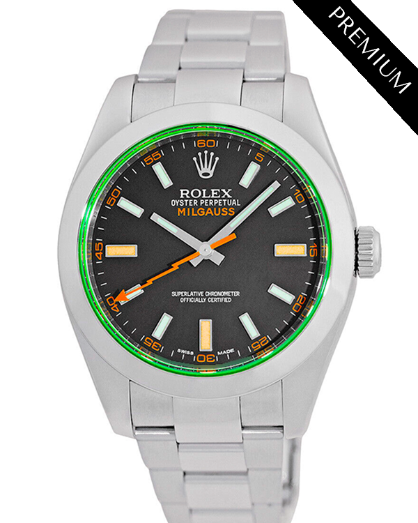 Rolex Milgauss 40MM Black Dial Steel Bracelet (116400GV)