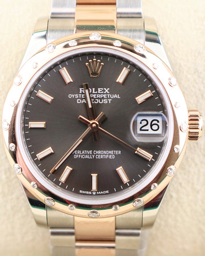 2022 Rolex Datejust 31MM Rhodium Dial Two-Tone Bracelet (278341RBR)