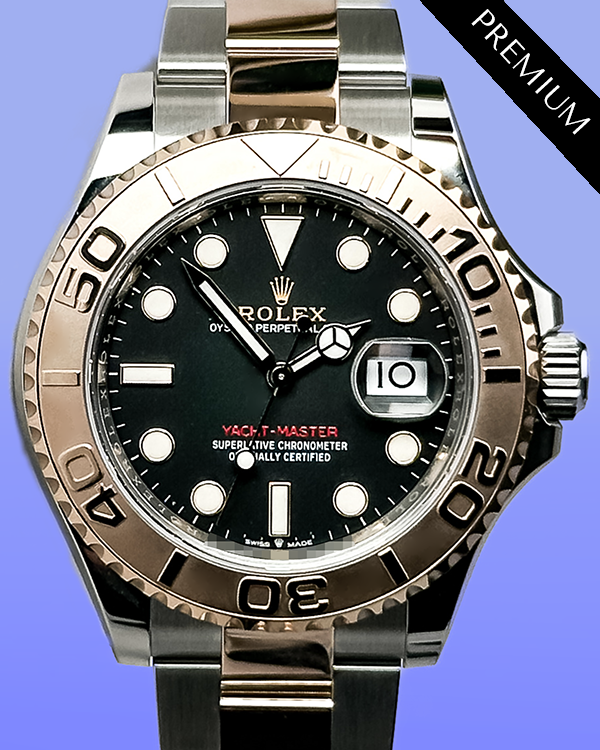 2024 Rolex Yacht-Master 40MM Black Dial Two-Tone Bracelet (126621)