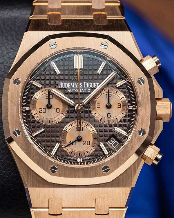 2021 Audemars Piguet Royal Oak 41MM Brown Dial Rose Gold Bracelet (26239OR.OO.1220OR.02)