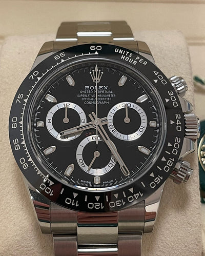 Rolex Cosmograph Daytona 40MM Black Dial Oyster Bracelet (116500LN)