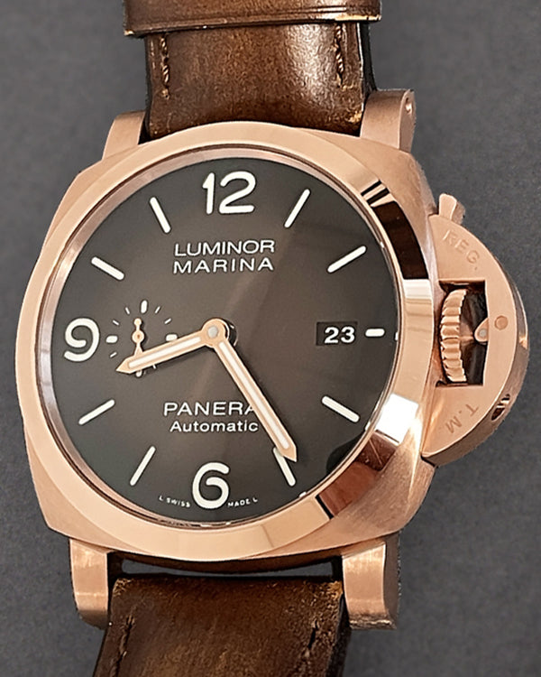 Panerai Luminor 1950 3 Days L.E. 44MM Brown Dial Leather Strap (PAM01341)