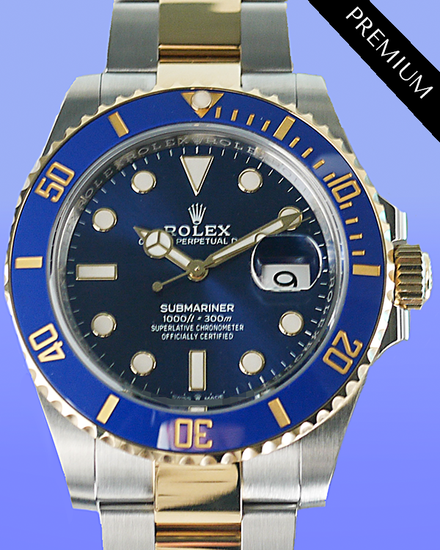 2024 Rolex Submariner Date "Bluesy" 41MM Blue Dial Two-Tone Oyster Bracelet (126613LB)