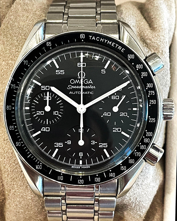 Omega Speedmaster Reduced 39MM Black dial Steel Bracelet (175.0032.1)