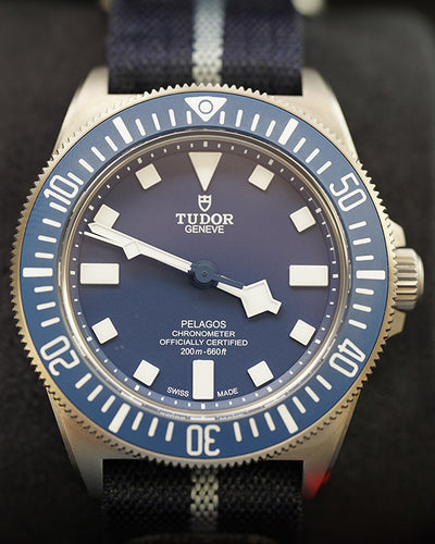 Tudor Pelagos FXD 42MM Blue Dial Textile Strap (25707B/22)