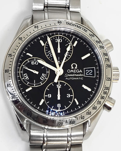 Omega Speedmaster Date 39MM Black Dial Steel Bracelet (3513.50.00)