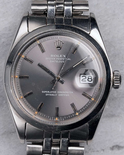 Rolex Datejust 36MM Grey Dial Jubilee Bracelet (1600)