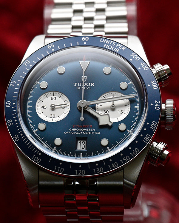 2024 Tudor Black Bay Chrono 41MM Blue Dial Steel Bracelet (79360B)