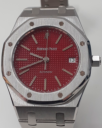 Audemars Piguet Royal Oak 36MM Rare Ferrari Red Dial Steel Bracelet (14790ST)