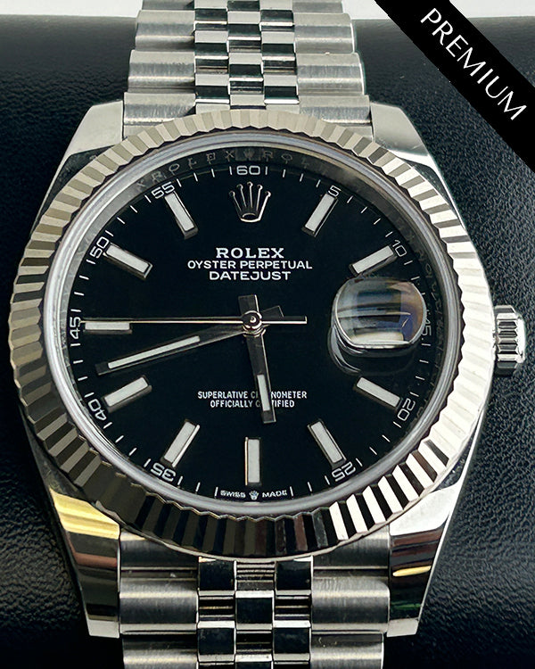 2020 Rolex Datejust 41MM Black Dial Jubilee Bracelet (126334)