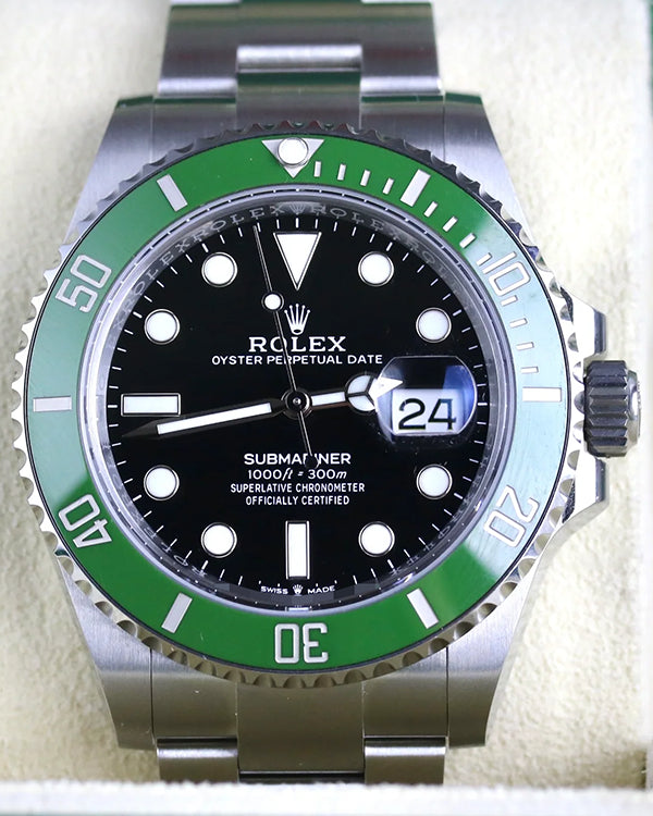 2024 Rolex Submariner Date "Starbucks" 41MM Black Dial Oyster Bracelet (126610LV)