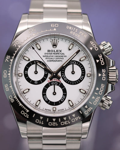 2023 Rolex Cosmograph Daytona "Panda" 40MM White Dial Oyster Bracelet (116500LN)