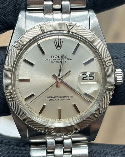 Rolex Datejust Turn-O-Graph 36MM Silver Dial Jubilee Bracelet (1625)