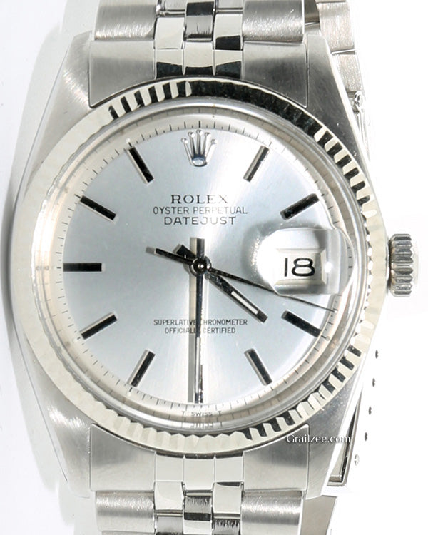 Rolex Datejust 36MM Silver Dial Jubilee Bracelet (1601)