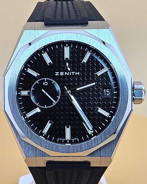 2022 Zenith Defy Skyline 41MM Black Dial Rubber Strap (03.9300.3620/21.I001)