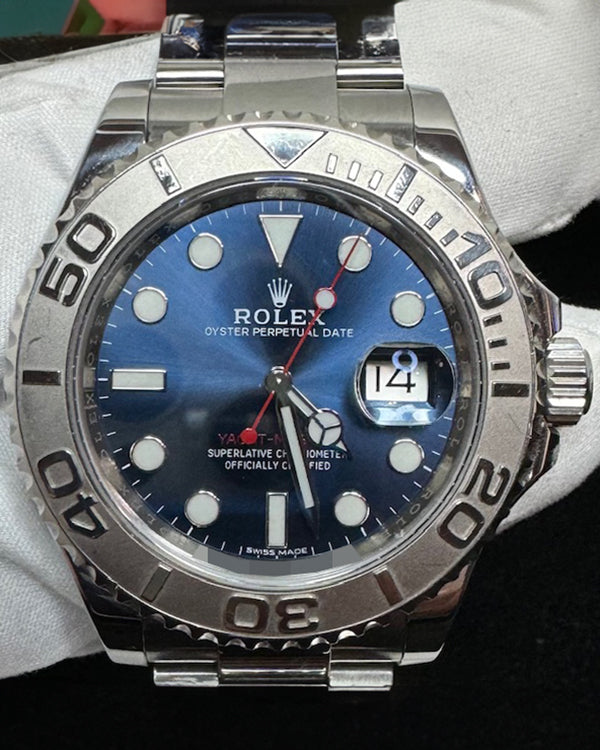 2019 Rolex Yacht-Master 40MM Blue Dial Oyster Bracelet (116622)