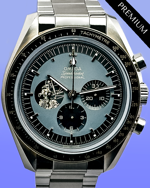 2019 Omega Speedmaster Professional Moonwatch "Apolo 11 " L.E 42MM Black Dial Steel Bracelet (310.20.42.50.01.001)