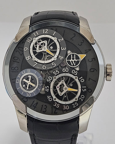 Harry Winston Opus X L.E. 46MM Skeleton Dial Leather Strap (500/MMJFMWL.K)