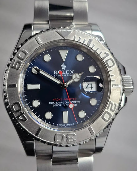 2014 Rolex Yacht-Master 40MM Blue Dial Oyster Bracelet (116622)