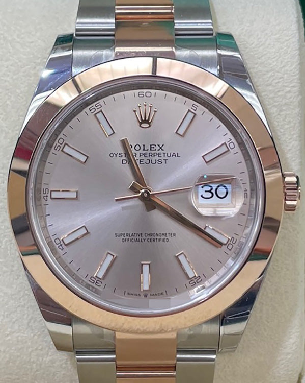 Rolex Datejust 41MM Sundust Dial Two-Tone Oyster Bracelet (126301)