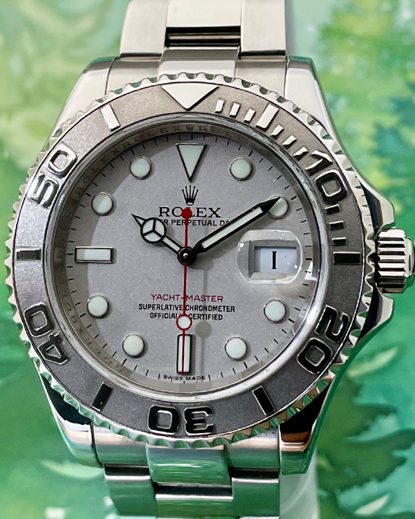 2008 Rolex Yacht-Master 40MM Silver Dial Steel Bracelet (16622)