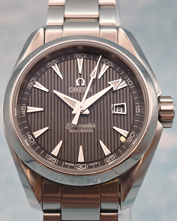 2011 Omega Seamaster Aqua Terra 30MM Quartz Grey Dial Steel Bracelet (231.10.30.61.06.001)