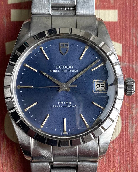 Tudor Prince Oysterdate 34MM Blue Dial Steel Bracelet (74000