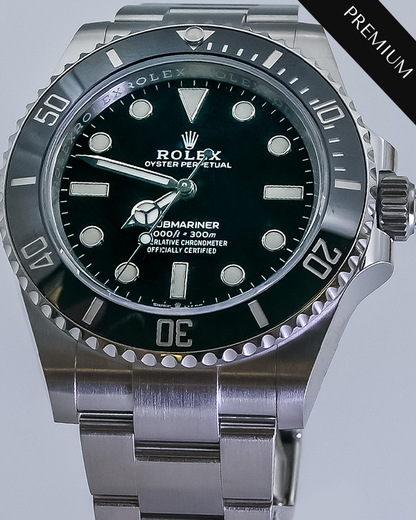 2023 Rolex Submariner No Date 41MM Oystersteel Black Dial (124060)