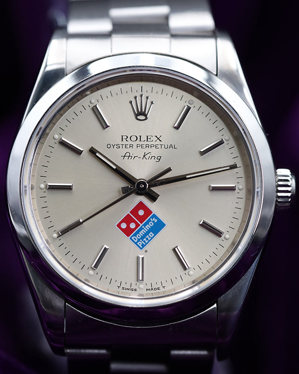 1996 (T Serial) Rolex Air-King "Domino&