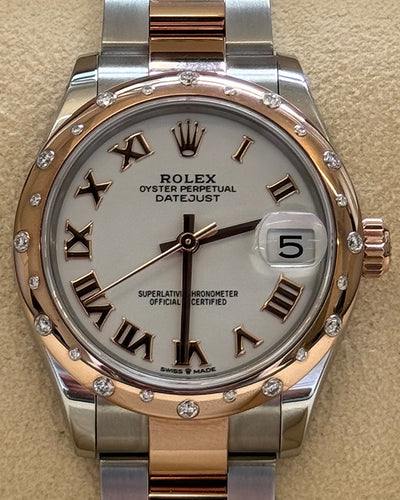 2021 Rolex Datejust 31MM White Dial Two-Tone Jubilee Bracelet (278341RBR)