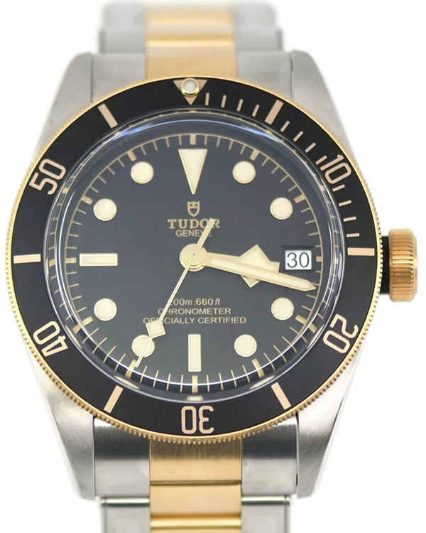 Tudor Black Bay S&G 41MM Black Dial Two-Tone Bracelet (79733)