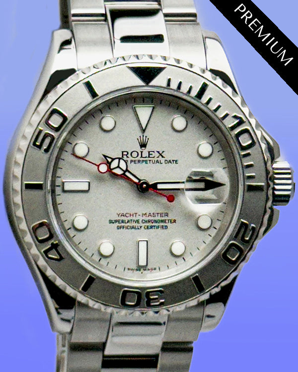 2007 Rolex Yacht-Master 40MM Platinum Dial Oyster Bracelet (16622)